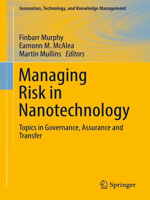 cover image of Managing Risk in Nanotechnology